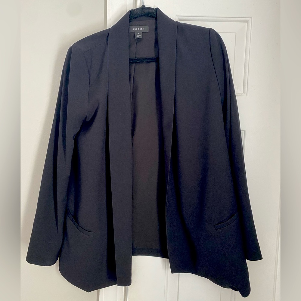 Halogen blazer black size small